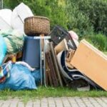 CLEAN UP DAYS with garbage on the street