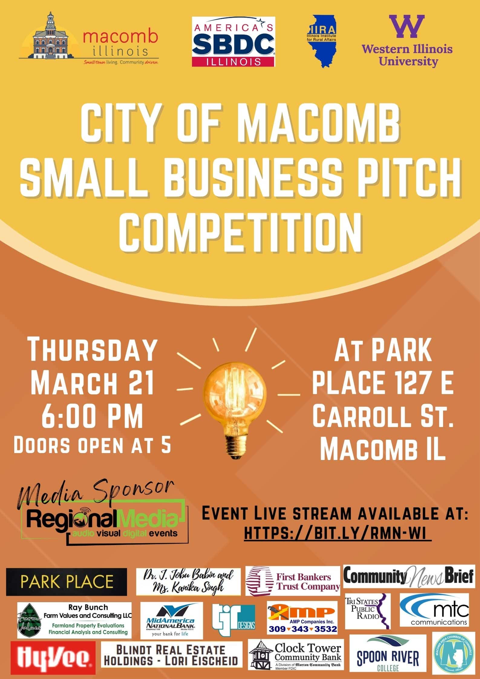 Pitch Competition Flier